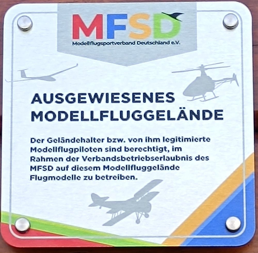 MFSD Ausgewiesenes Modellfluggelände